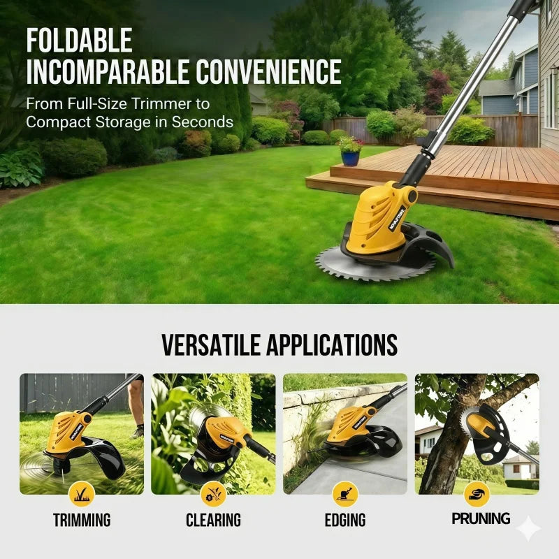 Batteridriven grästrimmer för DeWalt 20V (endast verktyg)