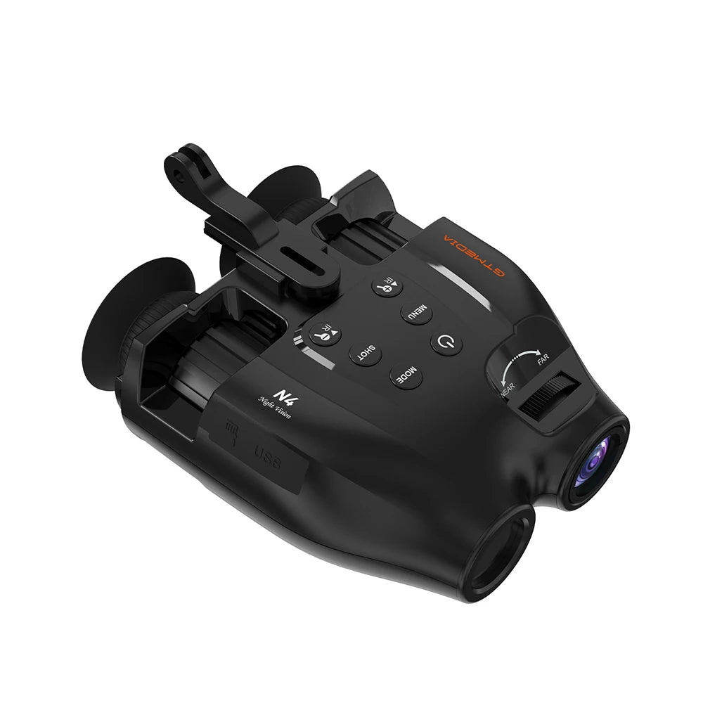 GTMEDIA N4 Night Vision Binoculars HD Infrared Night-Visions Goggles 300M Full Darkness Day/Night Use For Hunting Photos Videos