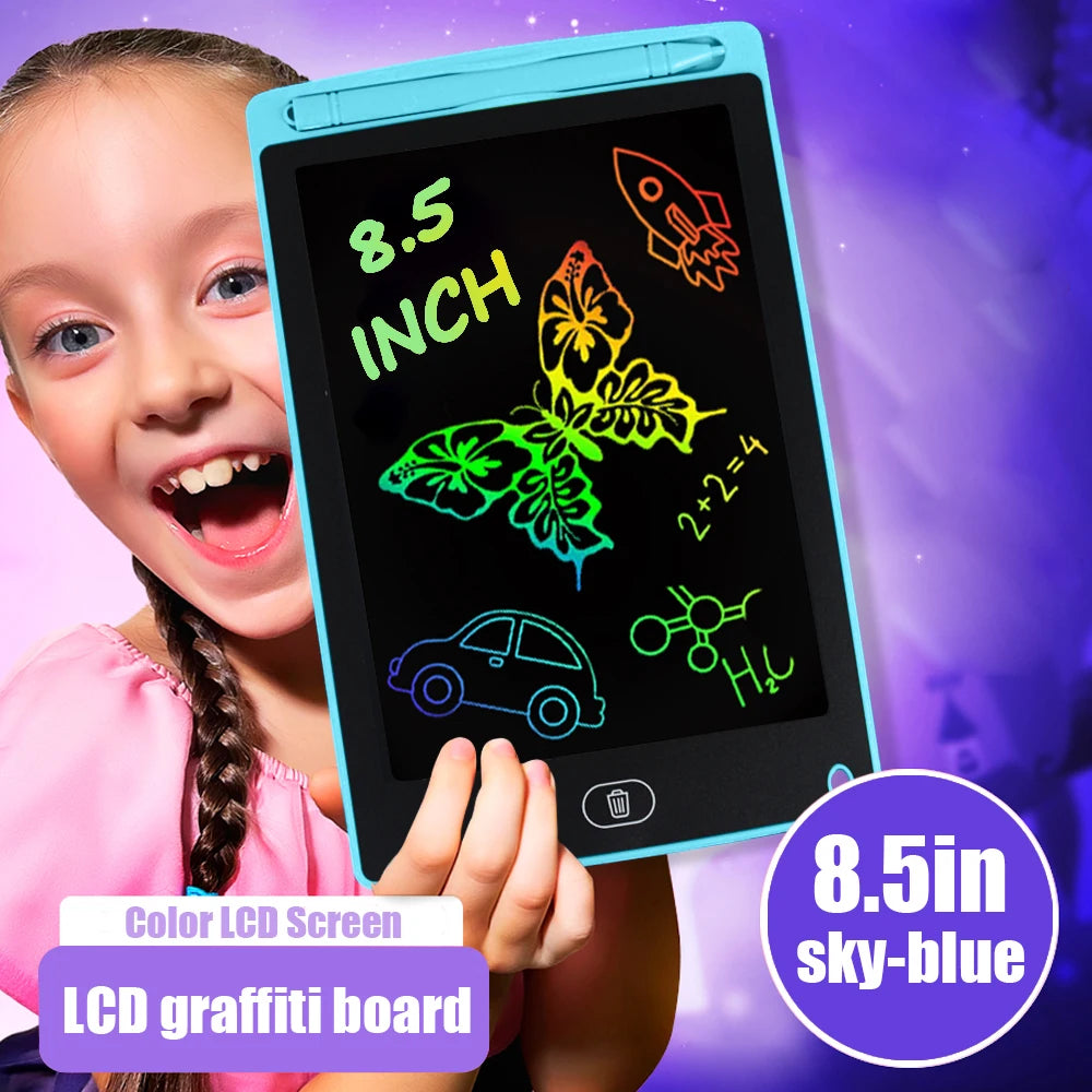 16/12/10/8.5/8.2/6.5/4.5inch LCD graphic tablet,color drawing tablet,3 4 5 6 7 8years kids birthday gifts/Christmas/travel toys