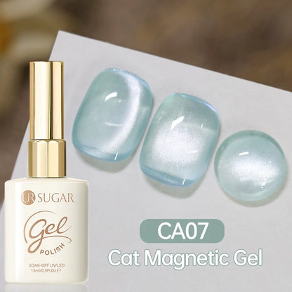UR SUGAR 15ml Cat Magnetic Gel Nail Polish 30 Colors Semi Permanent Magnetic Gel UV/LED Soak Off Painting Vanrish Design