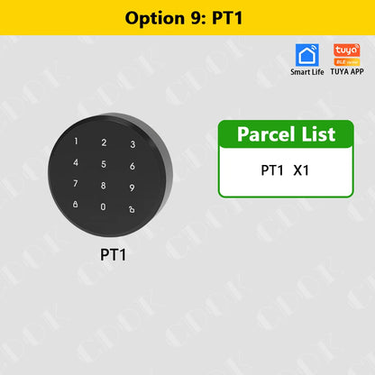 CDOK A1Pro Tuya Bluetooth Smart Lock Is Installed on the Traditional Door Lock Manual Knob to Achieve Smart Unlocking