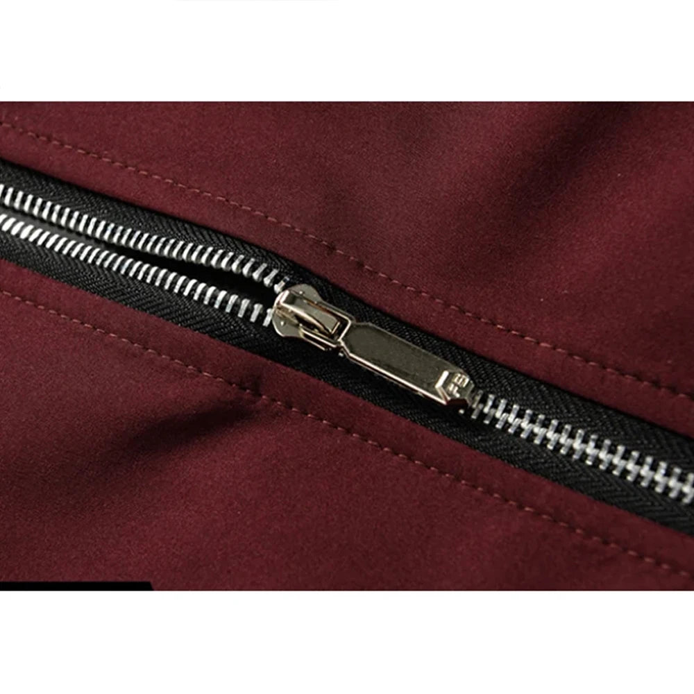 Lätt Baseballjacka Herr – Tunn Bomber Vår/Sommar, Retro Streetwear, XS–4XL