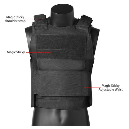 Adjustable outdoor vest lightweight vest with Magic Sticky waistband design, quick on and off, fits the body shape