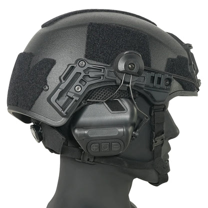 BOOIU Tactical Headset Bracket Wendy Helmet Earphone Buckle Stand ARC Rail Adapter Mount Comtac II Noise Cancelling Headset