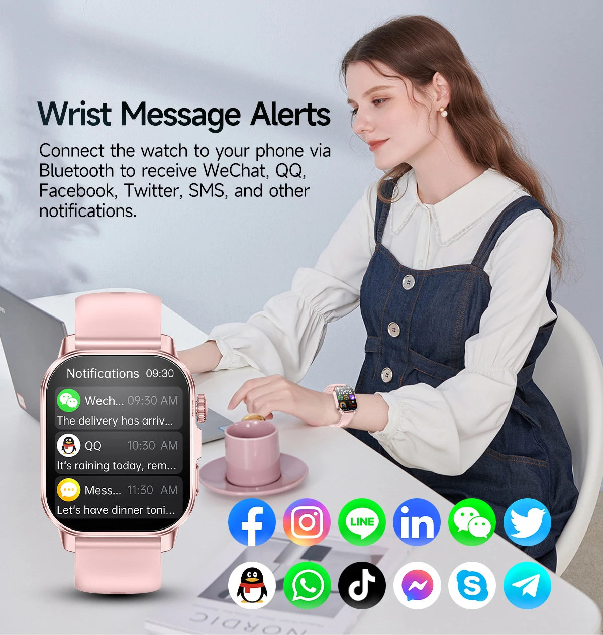 Nursing Grade New ECG+PPG Healthy Diagnose Smart Watch Men Body Analysis Blood Pressure Lipid Uric Acid NFC Health Tracker Watc