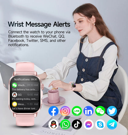 Nursing Grade New ECG+PPG Healthy Diagnose Smart Watch Men Body Analysis Blood Pressure Lipid Uric Acid NFC Health Tracker Watc