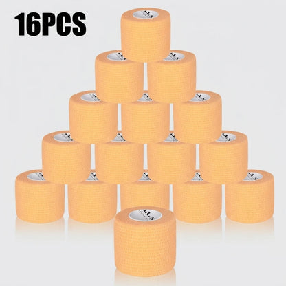 16/10/3PCS Tattoo Grip Bandage Colorful Self Adhesive Wrap 5cm X 4.5m Non Slip Handle Tape Tattoo Machine Grip Cover Supplies
