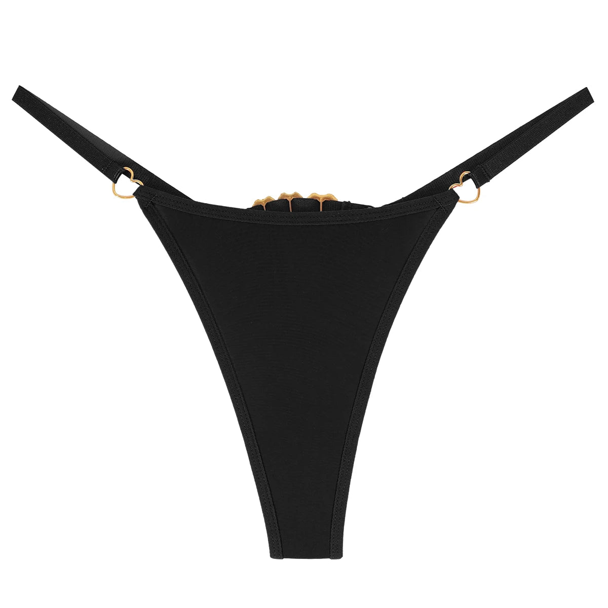 1pcs Fashion Heart Decor Sexy Women G-string Breathable Sexy Lingerie Erotic Elegant Female Underwear Hot Sale Lady Thongs