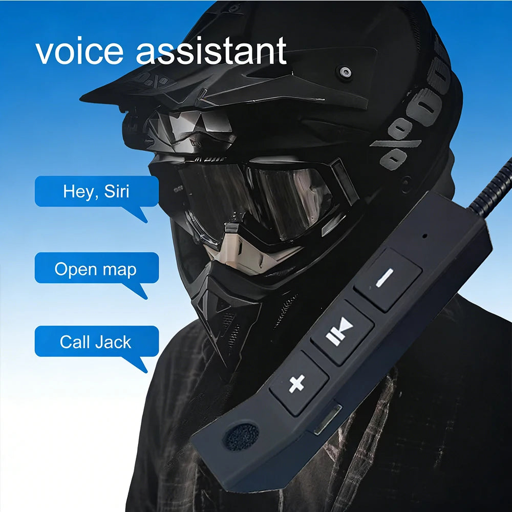 BT5.0 Motorcycle Helmet Headset BT11 Wireless Riding Headphone Anti-interference Motorbike Handsfree Waterproof Stereo Speaker