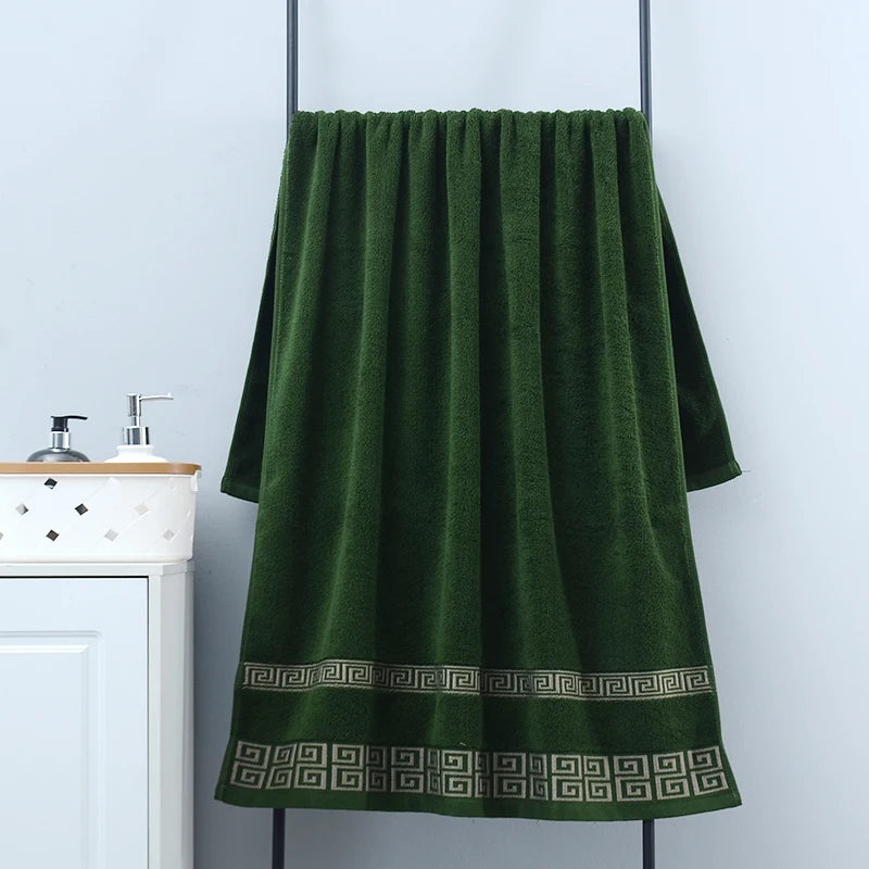 1/5/10pcs Black Cotton Towels Cover 34x74cm/70x140cm Embroidered Hotel Quality Bath Towel for Adults Christmas Gift Face Towels