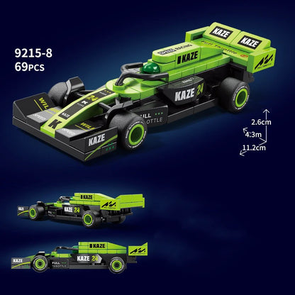 MOC Racerbil Byggklossar – LEGO-kompatibel ABS Rally Supersportbil 12 Modeller CE EN71 Jul Present 14+ år 2026