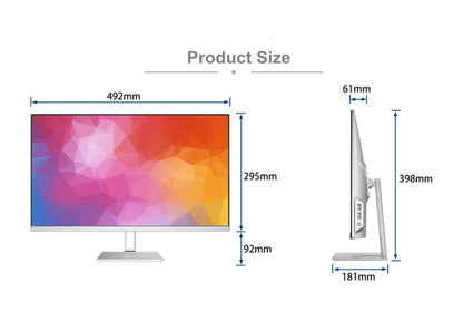 Design All In One Desktop Computer PC AIO Touch PC Core I3 I5 I7 Processor Gamer Computer Desktop All-In-One PC UPS Battery PC