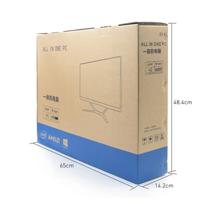 Design All In One Desktop Computer PC AIO Touch PC Core I3 I5 I7 Processor Gamer Computer Desktop All-In-One PC UPS Battery PC