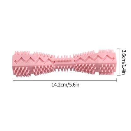 Durable Bite Resistant Dog Chew Stick, Leakage Food Dispensing Pet Teething Toy for Puppy Oral Teeth Cleaning