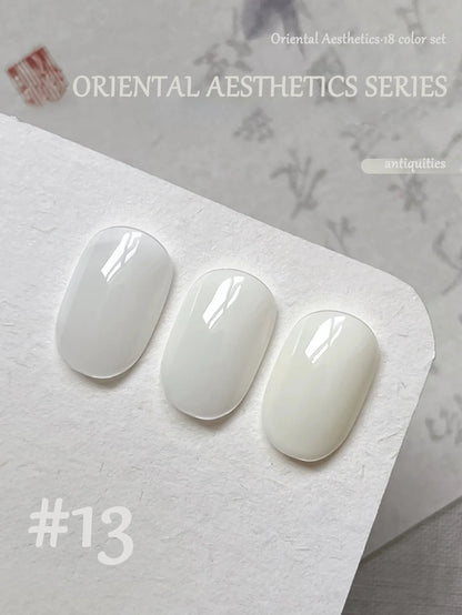 1-30pcs PSK Nude Pink Color Nail Art Ice Transparent Bare Color Nail Enamel 2026 New Net Red Popular White Gel Nail Polish
