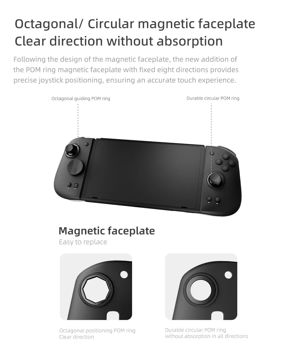 MOBAPAD M6 HD Gemini 2 Controller with Receive BLACK MYTH For Nintendo Switch OLED Joypad Hall Joystick Console NS OLED Gamepad