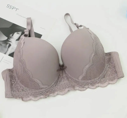Push-up BH C-E Kupa Andningsbar Underkläder Plus Size Langerie