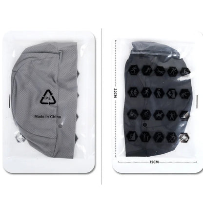 Men Women Quick Dry Breathable Mesh Skull Beanie Cap Sweat Absorbent Sports Cap Under Helmet Liner Moisture Wicking Cycling Hat