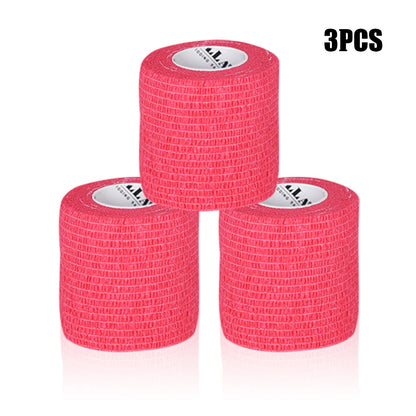 16/10/3PCS Tattoo Grip Bandage Colorful Self Adhesive Wrap 5cm X 4.5m Non Slip Handle Tape Tattoo Machine Grip Cover Supplies