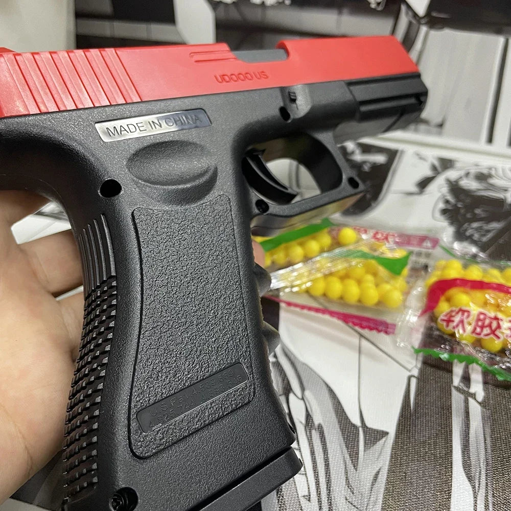 Mjukammunition Airsoft Pistol Manuell G17 Leksaksvapen