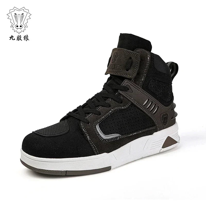 Motorcykelstövlar Herr Motorcykel Sneakers Läder