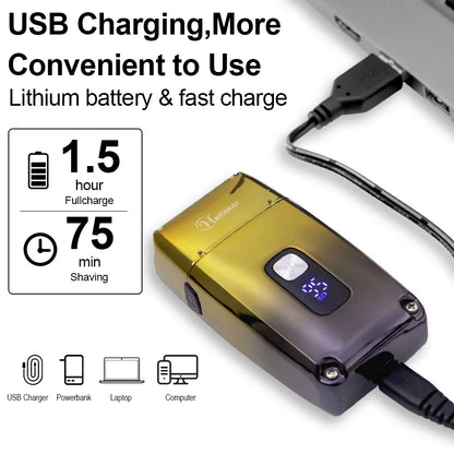 Hatteker RSCW-767 rakapparat med tre roterande blad och USB-C