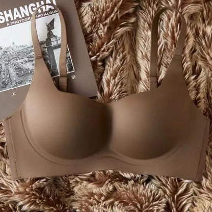 Fashion Shockproof Seamless Bra Anti-sagging Underwear Bralette for Women Intimates Push Up Bra Girl