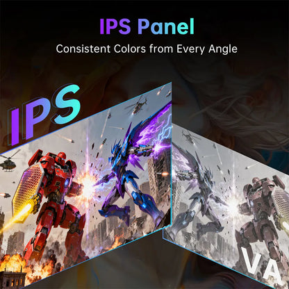 KTC H24B9S-2 144Hz Gaming Monitor, 23.8' FHD IPS Display, 178° Wide Viewing Angle, 113% SRGB, 16.7M Colors, Low Blue Light, 280 cd/m², HDMI & VGA, VESA 75x75mm Mount, Smooth Gaming & Daily Productivity