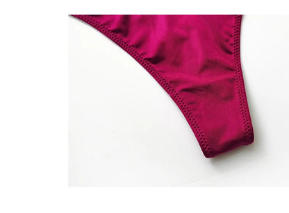 Seamless Sexy Thong Women Underwear Briefs Panties Zebra Flower Low Rise Luxury Metal Buckle G String Bikini Girls Female Panty