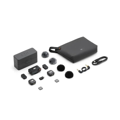 DJI Mic 3 trådlös streamingmikrofon – 32-bit float och brusreducering