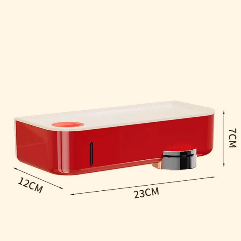 soap dispenser Induction hand sanitizer machine wall mounted bathroom storage rack, fully automatic induction soap dispens    er