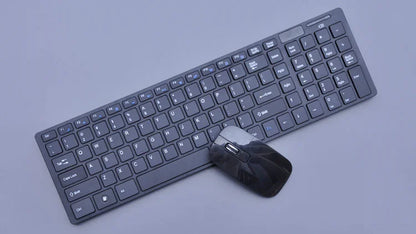 Spanish/Hebrew/Russian/Korean New 2.4G Wireless Keyboard and Mouse set For Laptop iPad PC Desktop For Android IOS Windows