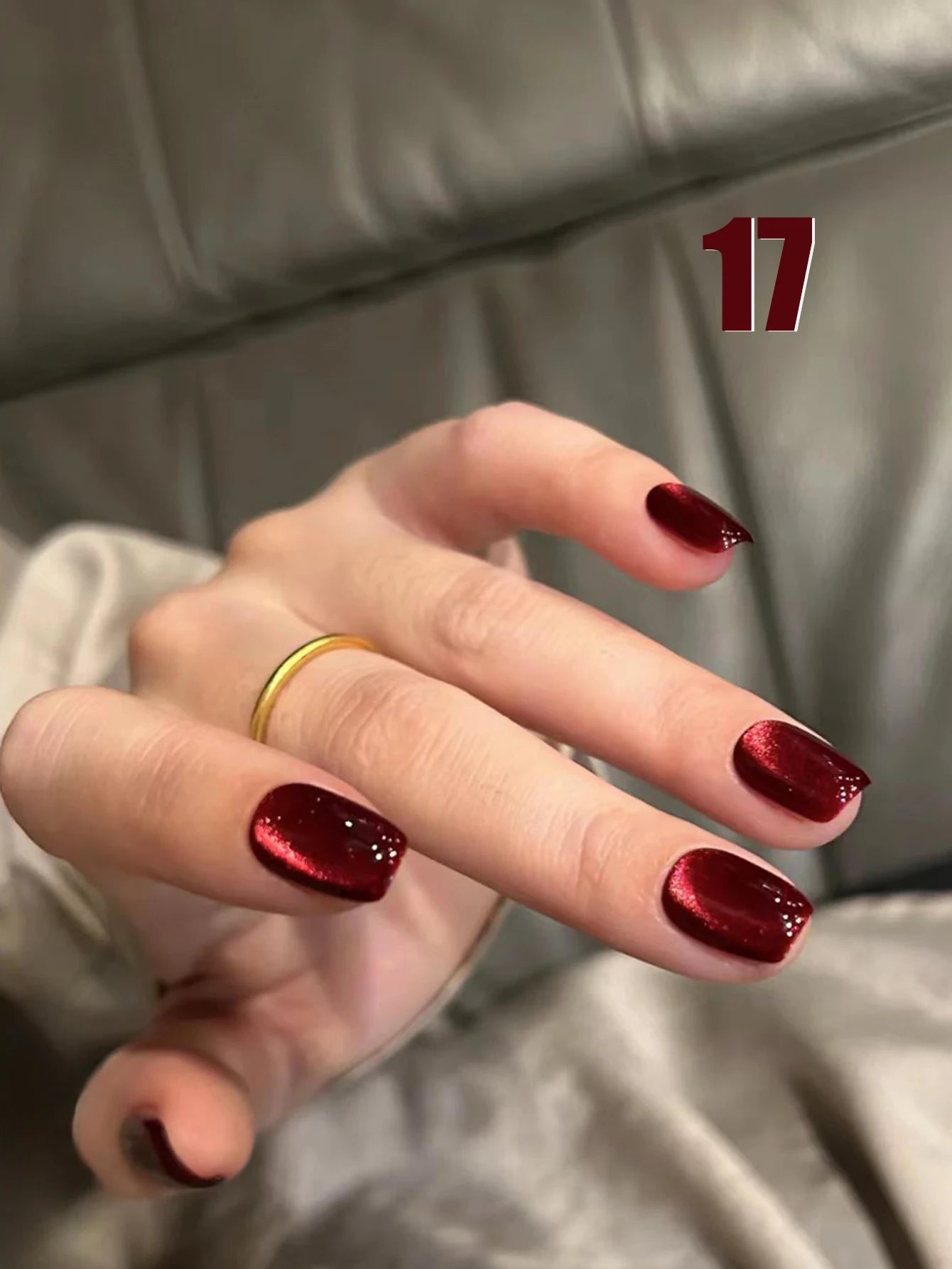 MIANEL 12ML Hibiscus Purple Cat Eye Gel Nail Polish Super Whitening Glass Beads Cat Eye Nails Purple Nials Blue Nails 1-12PCS