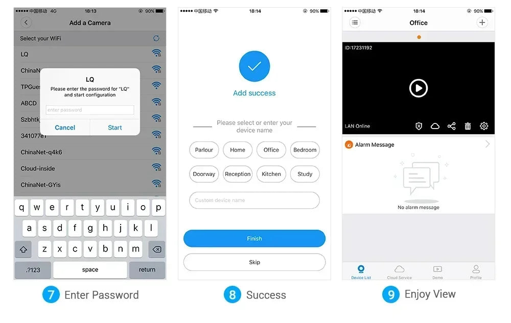 8MP WiFi IP Camera E27 Bulb Cam Wireless Baby Monitor Pet Cameras 5MP SmartLife Indoor AI Tracking Security Video Surveillance
