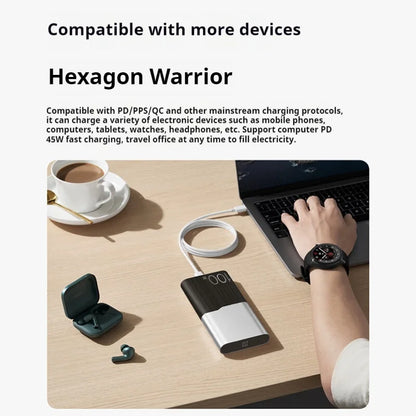 100% Original OnePlus 12000mAh SUPERVOOC Power Bank 100W Fast Charging Portable High Capacity Lightweight Mobile Phone Charger