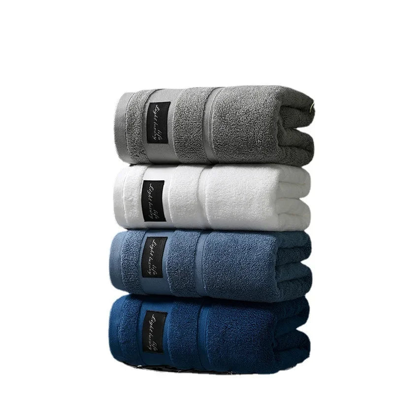 Pure Cotton Microfiber Soft Absorbent Hand Towel Adult Face Wash Bathroom Household Quick-Drying Absorbent Towel 35x75cm
