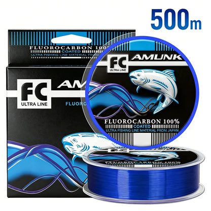 Thornsline 300m 100% Fluorocarbon Coating Fishing Line Japan Super Strong Sinking Monofilament Leader Abrasion Resistant Wire