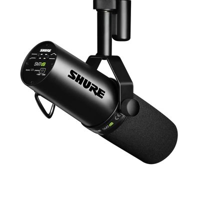 Shure SM7dB Studio Dynamic Microphone Radio Live Vocal Microphone Sm7b Upgraded Version for Streaming Podcast Built-in Preamp