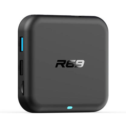 MORTAL Latest Smart TV Box R69-1 Android 14 RK3518 2GB 16GB Support 4K Decode Wireless BT5.0 Wifi6 Media Player