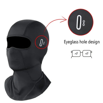 Motorcykel Balaklava Sommar UV-skydd Ansikte Andningsbar