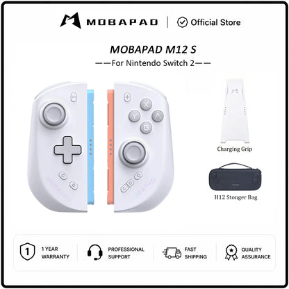 MOBAPAD M12 HD / M12 S Joypad for Nintendo Switch 2 with TMR Joystick HD Vibration Mechanical Buttons Remap Macro Gamepad
