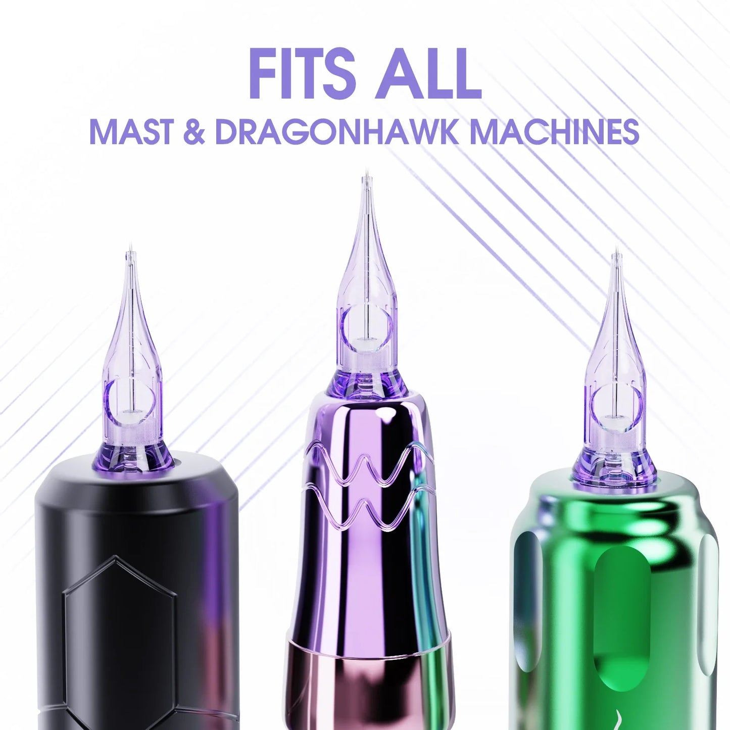 Mast Pro2 PMU Tattoo Cartridges Needles RL/RS/RLT Types Permanent Makeup Needle for Tattoo Machine Tattoo Cartridge Accessories