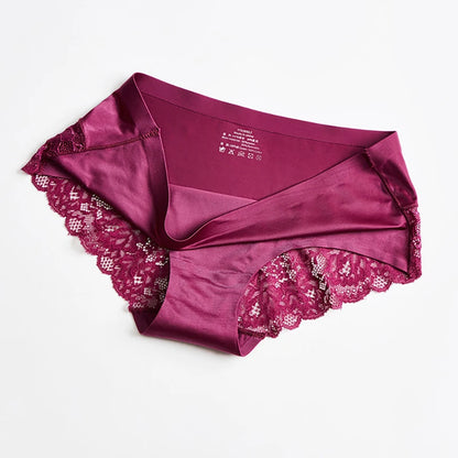 TrowBridge 3-pack Trosor i Spets och Satin - Stora Storlekar