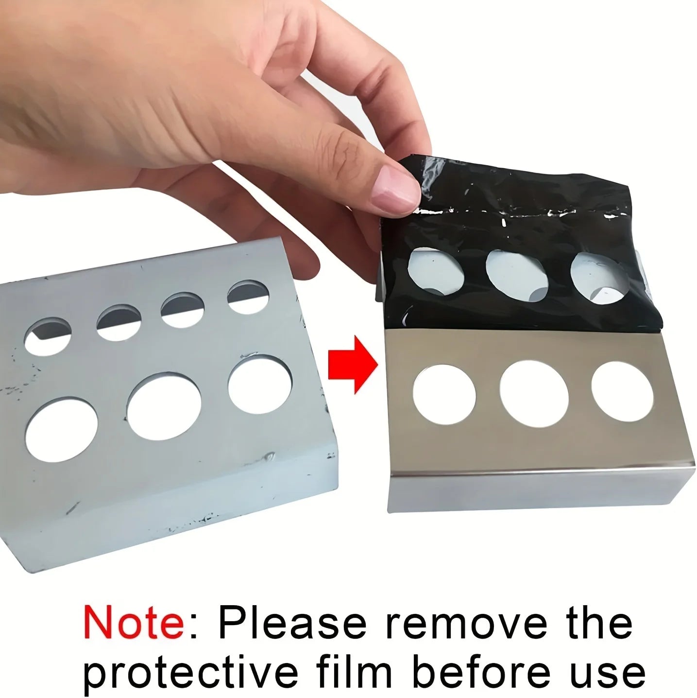 KVM 1Pc Stainless Steel 7 Holes Container Stand Tattoo Ink Pigment Cups Cap Stand Holder Storage Container for Permanent Makeup