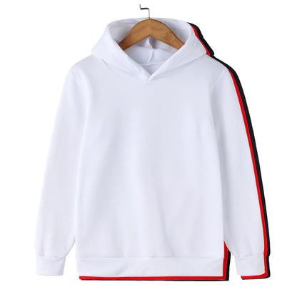 NEW Fashion Kids Boy Hoodies Hoodies 2025 Spring Autumn Girls Casual Hoodies Sweatshirt Kids Solid Color Hoodies Sweatshirt