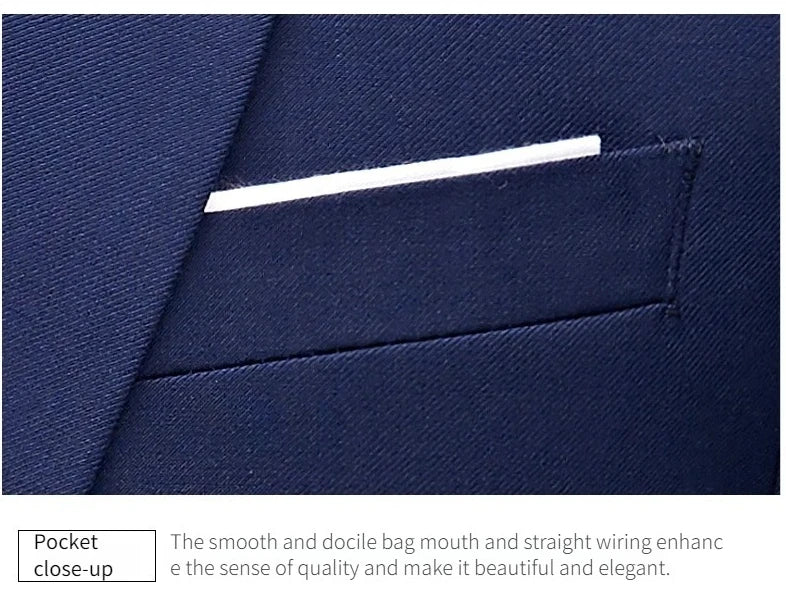 High Quality Men Suits For Wedding 2 Pieces 3 Sets Blazers Stretch Elegant Formal Jackets Vest Pants Full 2025 Tailored Costume