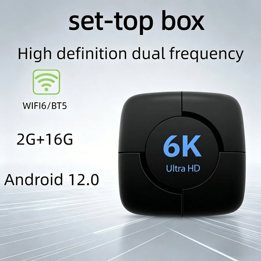 6K Android TV-box 1GB RAM 64GB ROM H616