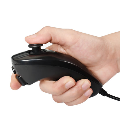 Nintendo Wii Trådlös Handkontroll 2-i-1 – Med/Utan MotionPlus, Silikonskål, Bluetooth, Wii/Wii U/Wii Mini