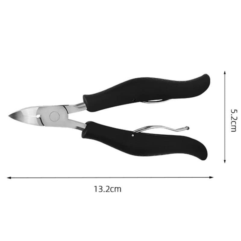 Professional Nail Clipper Thick Nail Nippers Dead Skin Removal Nail Art Pedicure Care Piler Cutter Scissor Tools