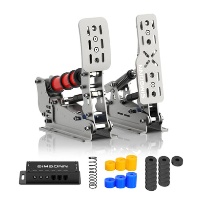 SIMSONN Plus X Sim Racing Simulator Pedal PC Simracing Pedals Support VAM Series Vibration Motor Driving Game Accessories